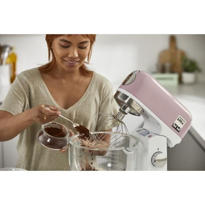 Robot repostero multifunción KENWOOD KMX754PP - - Motor profesional 1000W - 2 salidas para accesorios - Bol de cristal 5L con p 2 Robot repostero multifunción KENWOOD KMX754PP - - Motor profesional 1000W - 2 salidas para accesorios - Bol de cristal 5L con p 2