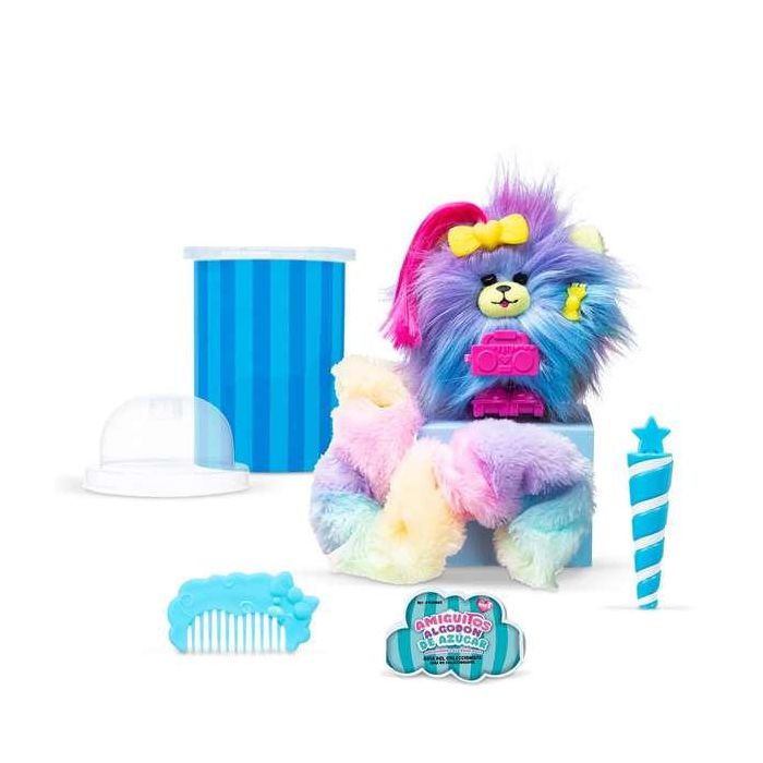 Juego peluche amiguitos algodón de azúcar.gira y agita el cono, descubrirás un peluche al que peinar, y customizar - modelos surtidos 4 Juego peluche amiguitos algodón de azúcar.gira y agita el cono, descubrirás un peluche al que peinar, y customizar - modelos surtidos 4