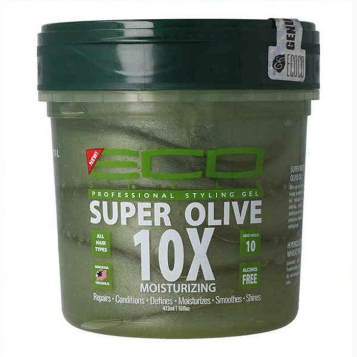 Eco Styler Gel Estilizante Super Aceite De Oliva 10X473 ml/16OZ Eco Styler Gel Estilizante Super Aceite De Oliva 10X473 ml/16OZ