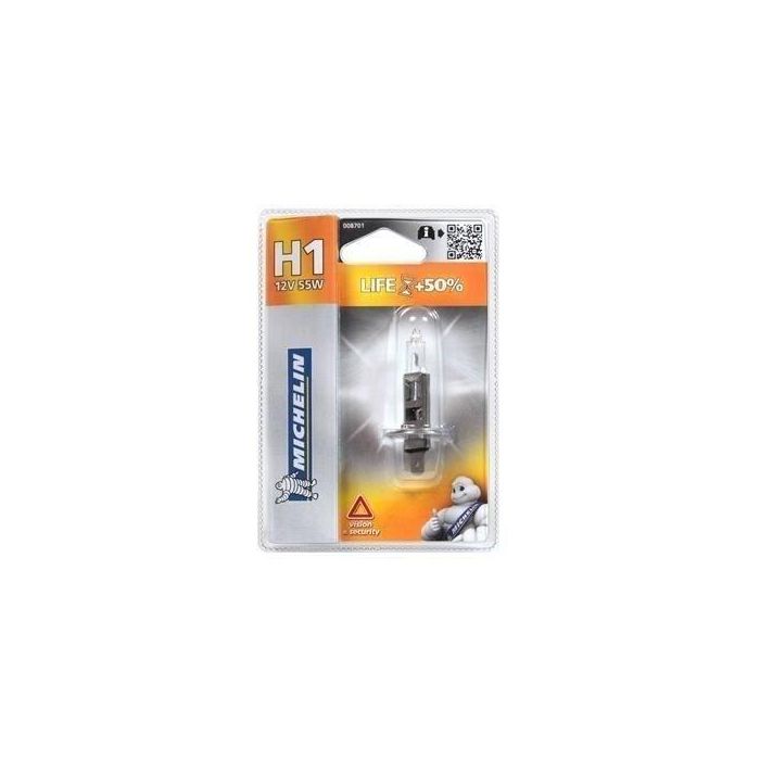 Michelin P14,5s Bombilla H1 12V 55W Life + 50% Larga Duración Michelin P14,5s Bombilla H1 12V 55W Life + 50% Larga Duración