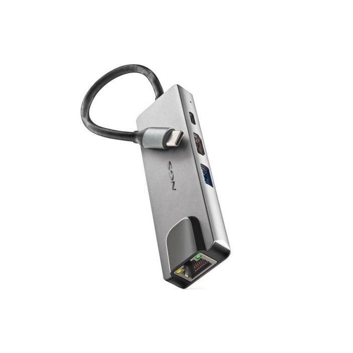 Docking USB Tipo-C NGS WonderDock Supra/ 1xUSB/ 1xUSB Tipo-C DP/ 1xHDMI/ 1xRJ45 Docking USB Tipo-C NGS WonderDock Supra/ 1xUSB/ 1xUSB Tipo-C DP/ 1xHDMI/ 1xRJ45