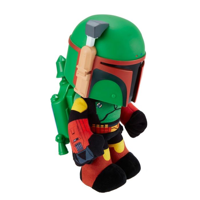Mattel Star Wars Peluche Boba Fett Lanza Cohetes HHW55 Figura Coleccionable +3 Años 2