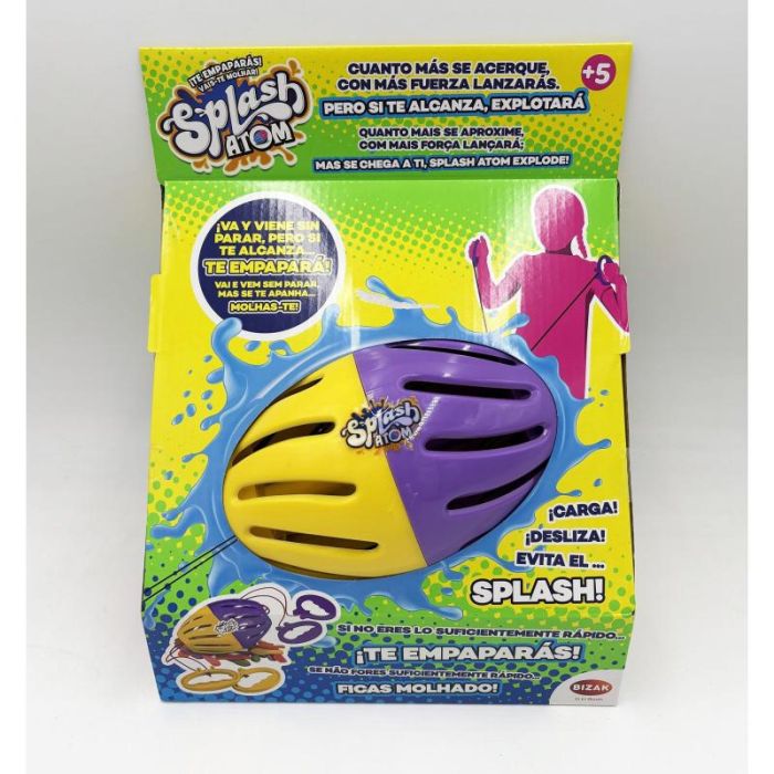 Bizak Juego Splash Atom de Lanza y Acierta, con Cada Tiro, Ideal para Niños de 6 Años en Adelante 1 Bizak Juego Splash Atom de Lanza y Acierta, con Cada Tiro, Ideal para Niños de 6 Años en Adelante 1