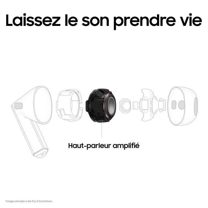 SAMSUNG Galaxy Buds3 auriculares inalámbricos reducción activa de ruido Plata 5 SAMSUNG Galaxy Buds3 auriculares inalámbricos reducción activa de ruido Plata 5