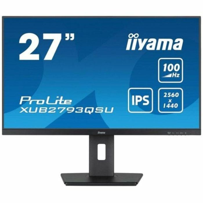 iiyama ProLite XUB2793QSU-B6 LED display 68,6 cm (27") 2560 x 1440 Pixeles Quad HD Negro