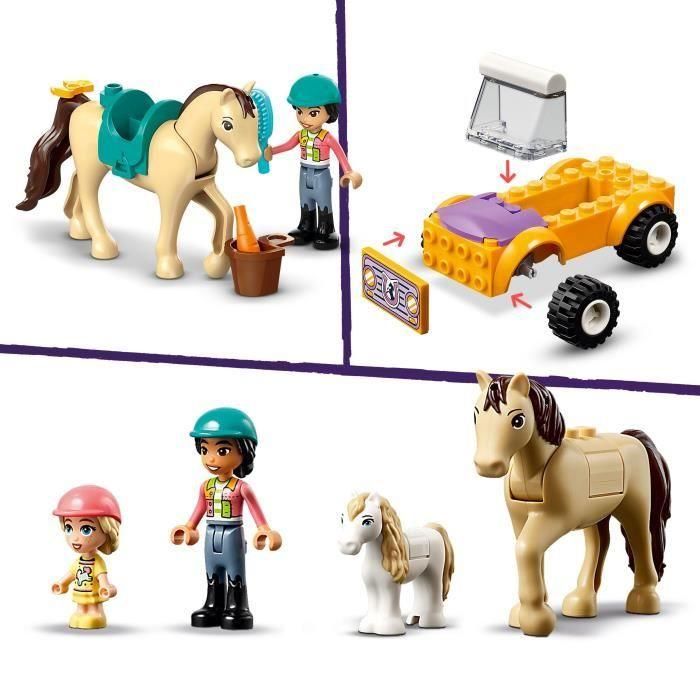 Juego de construccion remolque para caballo y poni lego friends 3 Juego de construccion remolque para caballo y poni lego friends 3