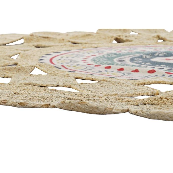 Alfombra DKD Home Decor Marrón Multicolor (200 x 200 x 0,75 cm) 1 Alfombra DKD Home Decor Marrón Multicolor (200 x 200 x 0,75 cm) 1