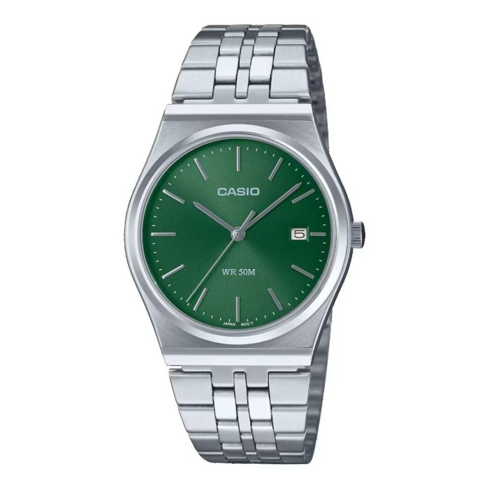Reloj Hombre Casio MTP-B145D-3AVEF Verde Plateado (Ø 35 mm)