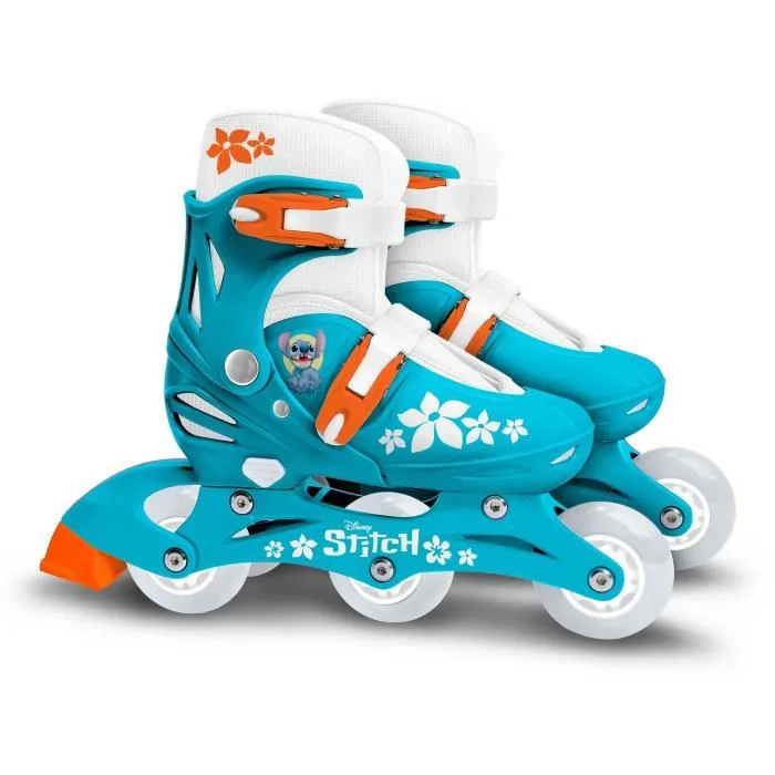 Disney Patines en línea 2 en 1 DIS3496276263015 Stitch 3 ruedas Talla 27-30 1