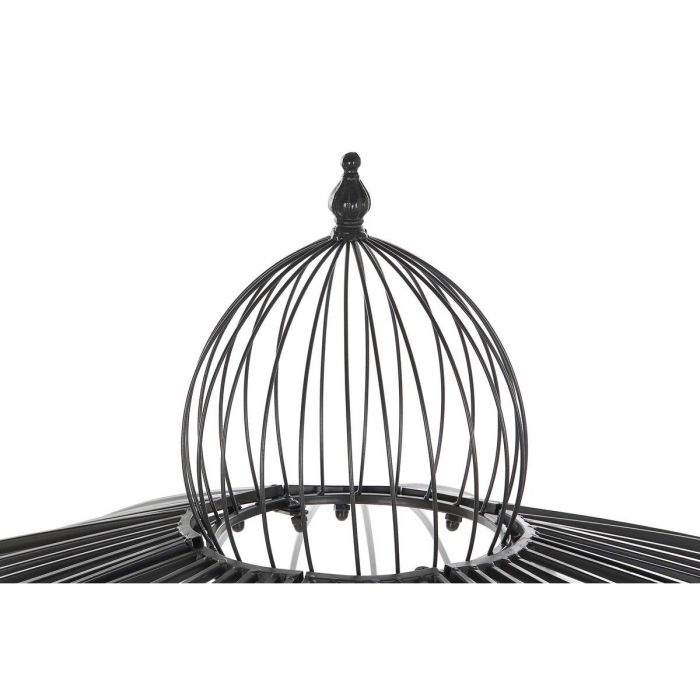 DKD Home Decor Pérgola Cenador Desmontable Exterior con Estructura de Hierro para Jardín y Terraza, Color Negro, 304x304x332 cm 3 DKD Home Decor Pérgola Cenador Desmontable Exterior con Estructura de Hierro para Jardín y Terraza, Color Negro, 304x304x332 cm 3