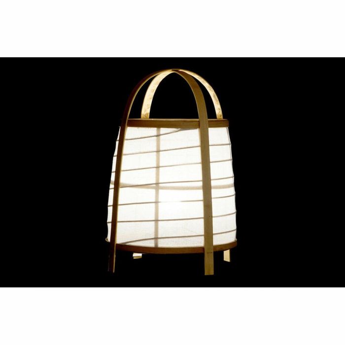 Lampara Techo Oriental DKD Home Decor Blanco Natural 32 x 45.5 x 32 cm 4