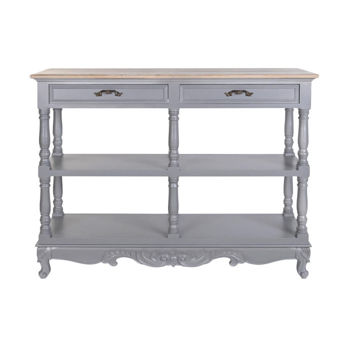 DKD Home Decor Buffet Tradicional Victoria Gris Natural 117 x 39 x 89 cm Paulownia MDF 5
