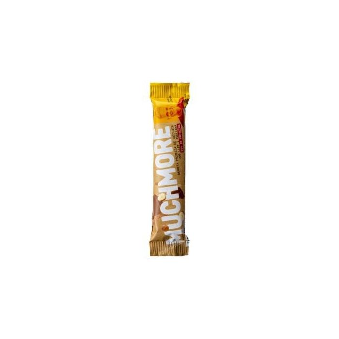 MUCHMORE Barrita de chocolate con leche y avellana 35g