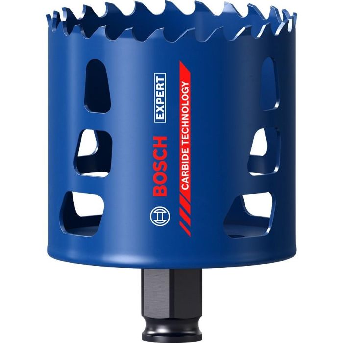 Bosch 2 608 900 435 Sierra de corona EXPERT ToughMaterial 73mm para ladrillo, madera, plástico, cerámica y acero inoxidable