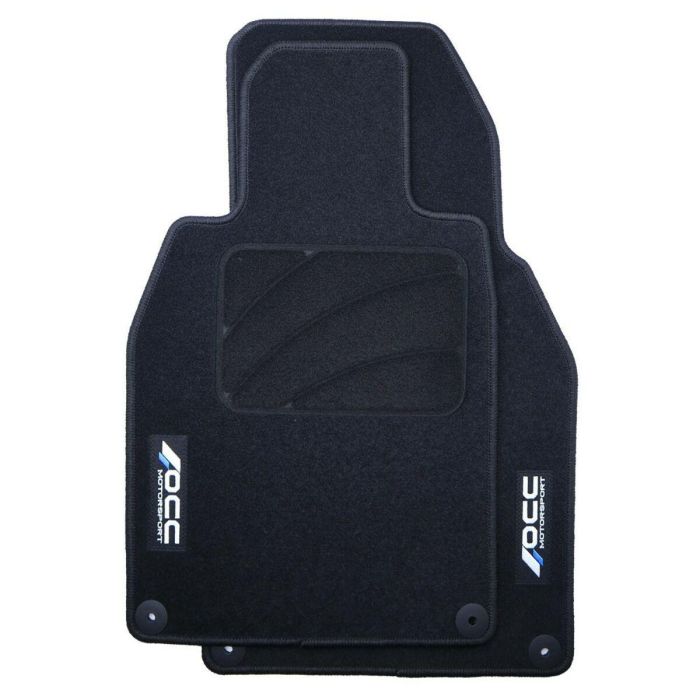 Set de Alfombrillas para Coche OCC Motorsport OCCPS0014LOG Negro Porsche 911 992 Terciopelo 5 Piezas 8