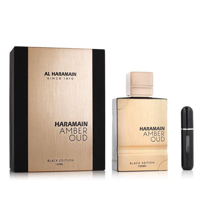 Al Haramain Amber oud eau de parfum black edition 150 ml vaporizador Al Haramain Amber oud eau de parfum black edition 150 ml vaporizador