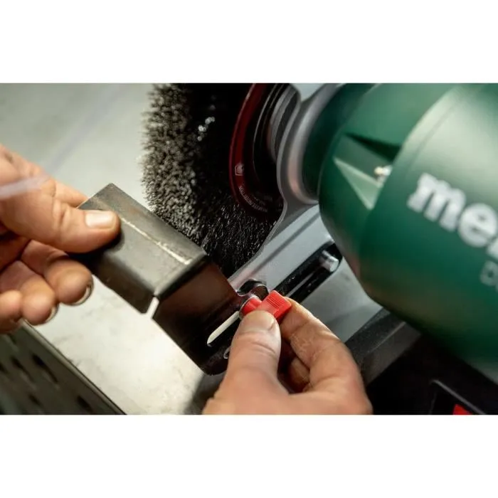 Metabo Amoladora de banco DS 200 Plus, 36 P y 60 N, para trabajos de lijado y desbarbado 4