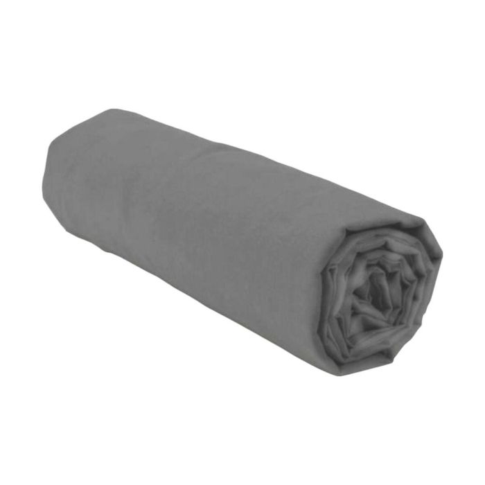 Home Linge Passion HP71770 Sábana bajera ajustable de Microfibra, 160x200 cm con capó 30 cm, 82g, Gris Antracita Home Linge Passion HP71770 Sábana bajera ajustable de Microfibra, 160x200 cm con capó 30 cm, 82g, Gris Antracita