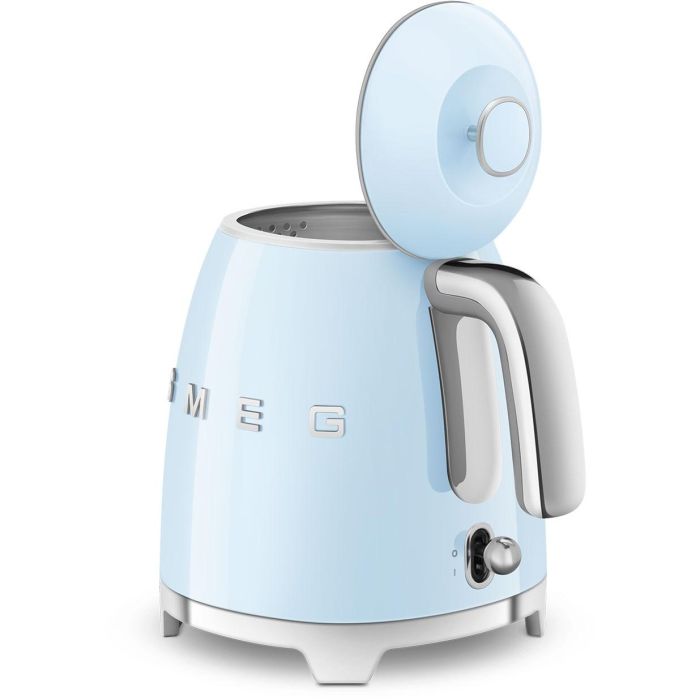 Smeg KLF05PBEU Mini Hervidor de Agua Eléctrico 0.8 L 1400 W Azul Acero Inoxidable Filtrado 13