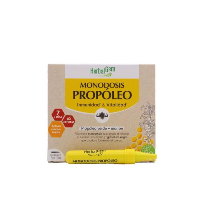 HERBALGEM Própolis Monodosis Bio 7x10ml