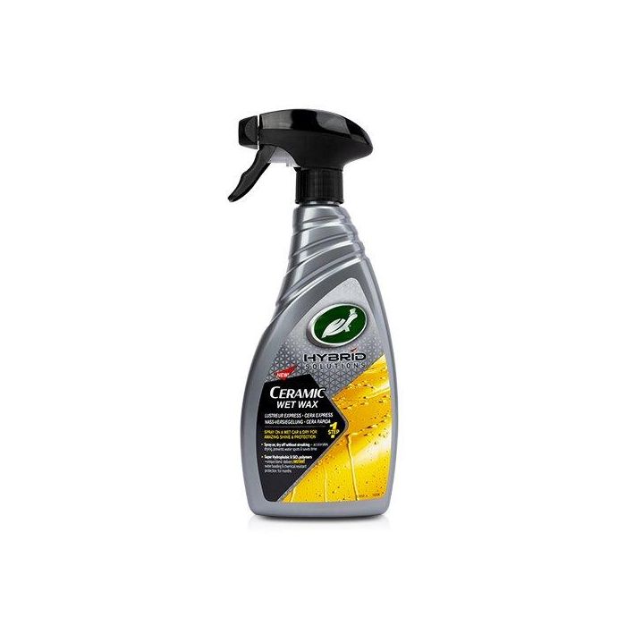 Turtle Wax TW53350 Cera Rápida Ceramic Technology Hybrid Solutions con SiO2 para Brillo Superior, Protección Hidrofóbica Duradera y Repelente de Agua/Suciedad 2 Turtle Wax TW53350 Cera Rápida Ceramic Technology Hybrid Solutions con SiO2 para Brillo Superior, Protección Hidrofóbica Duradera y Repelente de Agua/Suciedad 2