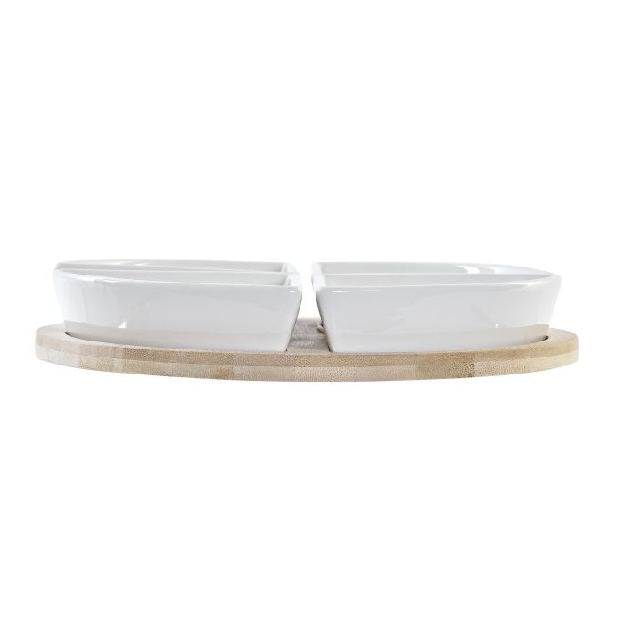 Aperitivo Tropical DKD Home Decor Multicolor Natural 21.5 x 1 x 21.5 cm Set de 5 1 Aperitivo Tropical DKD Home Decor Multicolor Natural 21.5 x 1 x 21.5 cm Set de 5 1