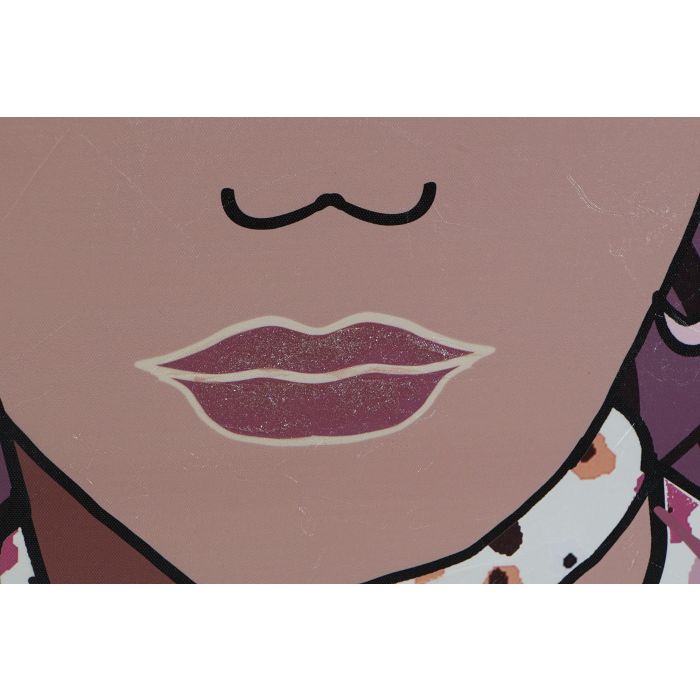 Lienzo DKD Home Decor African Pino Lienzo 80 x 3 x 120 cm 2