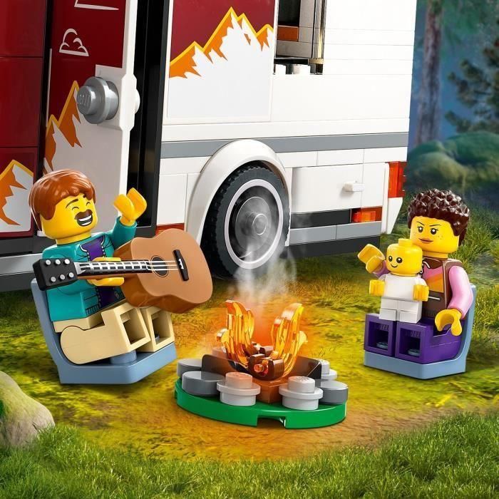 Juego de construccion autocaravana aventurera de vacaciones lego city 4 Juego de construccion autocaravana aventurera de vacaciones lego city 4
