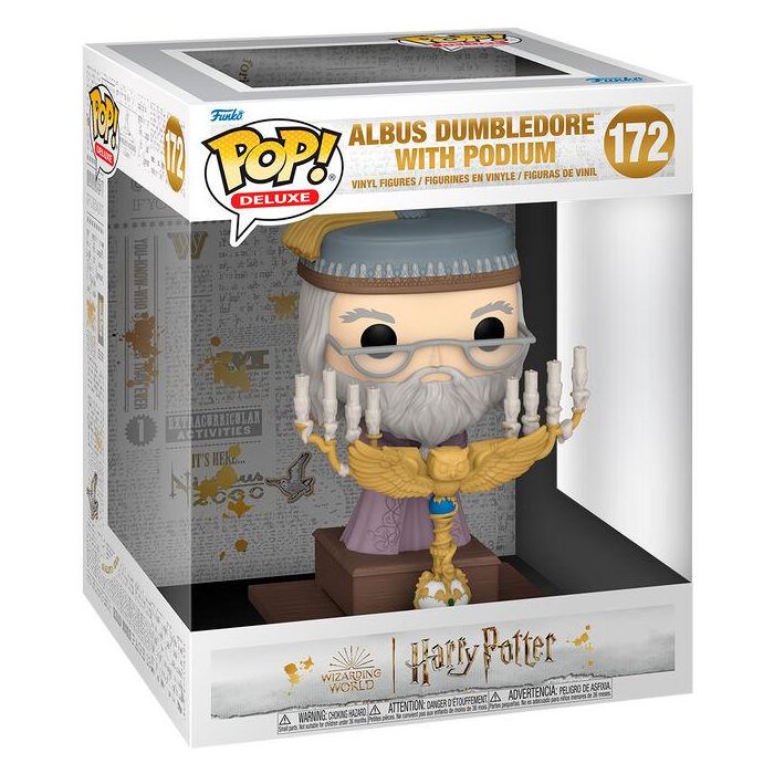 Funko Pop Harry Potter Deluxe Dumbledore - Figura de Vinilo, 12/15 cm 0 Funko Pop Harry Potter Deluxe Dumbledore - Figura de Vinilo, 12/15 cm 0