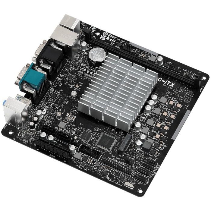 ASRock N100 Q-Core DC-ITX Placa Base Mini-ITX D3 Retail 2 ASRock N100 Q-Core DC-ITX Placa Base Mini-ITX D3 Retail 2