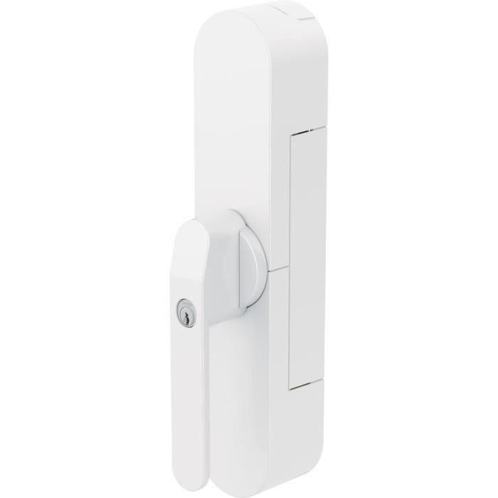 Abus WINTECTO One FCA4100 W - Cerradura de seguridad para puerta de terraza con SmartX™, sensor de alarma 3D y control por app 1