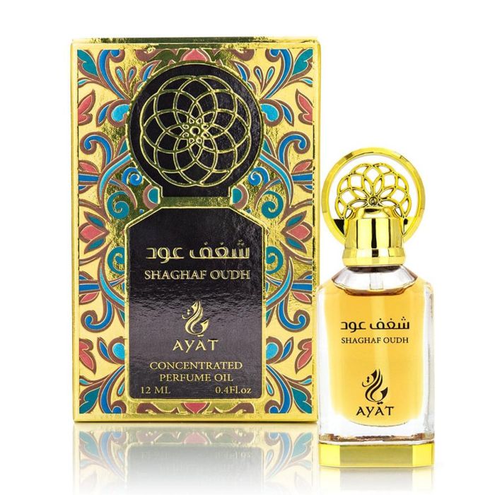 AYAT Shaghaf Oudh Aceite Perfumado Concentrado 12 ml