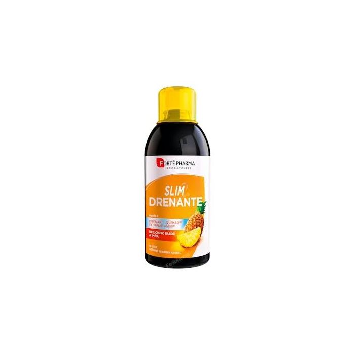 Forte Pharma Turboslim Drenante Piña 500ml para Pérdida de Peso y Reducir Retención de Líquidos
