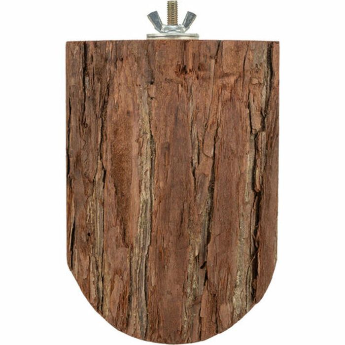 Juguete para Roedores Trixie Corteza de árbol 10 × 15 CM Plataforma Marrón 1 Juguete para Roedores Trixie Corteza de árbol 10 × 15 CM Plataforma Marrón 1