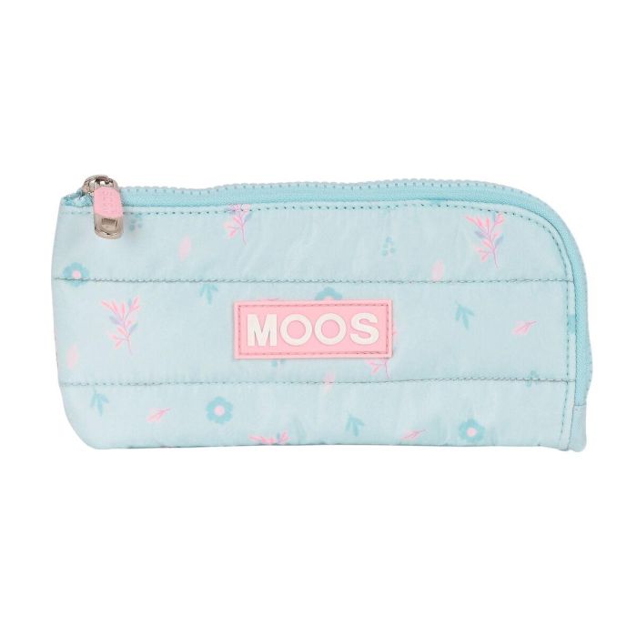 Estuche Escolar Moos Garden 23 x 11 x 1 cm Turquesa 0 Estuche Escolar Moos Garden 23 x 11 x 1 cm Turquesa 0