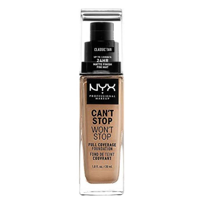 Base de Maquillaje Fluida Can't Stop Won't Stop NYX (30 ml) (30 ml) 36 Base de Maquillaje Fluida Can't Stop Won't Stop NYX (30 ml) (30 ml) 36