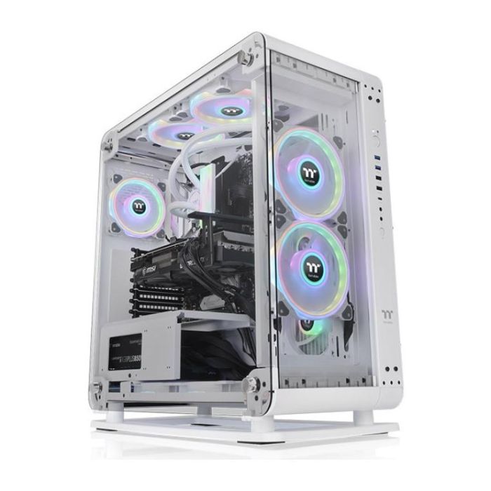 Thermaltake Core P6 Tempered Glass Snow Mid Tower Midi Tower Blanco Thermaltake Core P6 Tempered Glass Snow Mid Tower Midi Tower Blanco