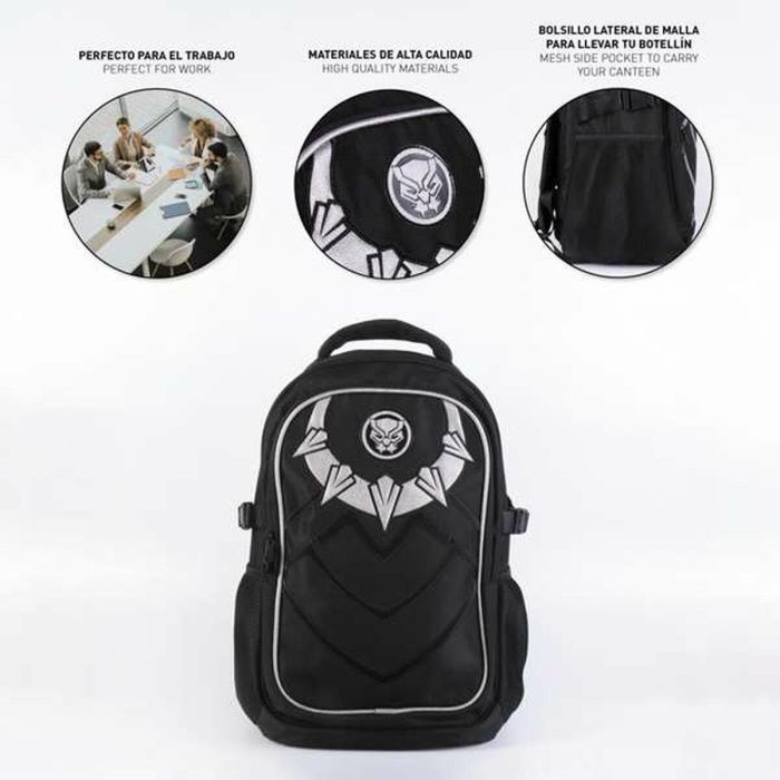 Mochila casual técnica avengers black panther 31.0 x 47.0 x 24.0 cm 10 Mochila casual técnica avengers black panther 31.0 x 47.0 x 24.0 cm 10