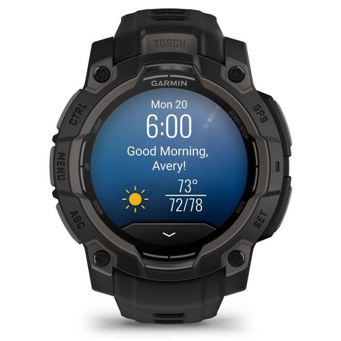 Garmin Instinct 3 AMOLED (45mm) Smartwatch GPS negro 11 Garmin Instinct 3 AMOLED (45mm) Smartwatch GPS negro 11