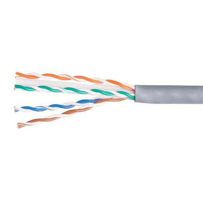 Equip Bobina Cable Categoría 6 UTP 100m Gris, 10/100/1000Base-T(X), LSZH, CCA, AWG 23