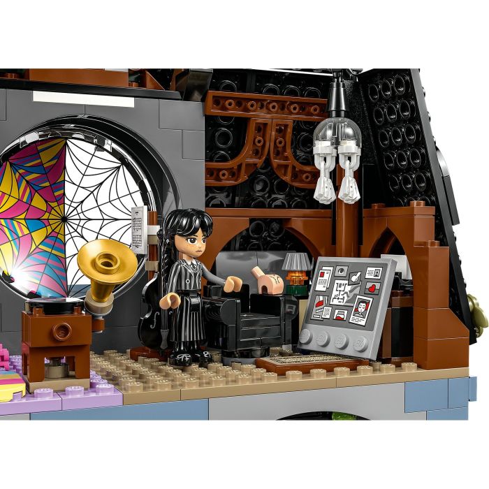 LEGO 76781 Set de Construcción Wednesday: El Dormitorio de Miércoles y Enid, Incluye 4 Minifiguras, Temática Nevermore 4 LEGO 76781 Set de Construcción Wednesday: El Dormitorio de Miércoles y Enid, Incluye 4 Minifiguras, Temática Nevermore 4