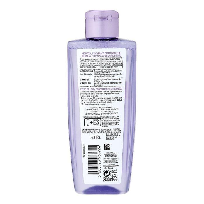 L'Oréal Paris Revitalift Filler Ácido Hialurónico Puro Agua Micelar 2 L'Oréal Paris Revitalift Filler Ácido Hialurónico Puro Agua Micelar 2