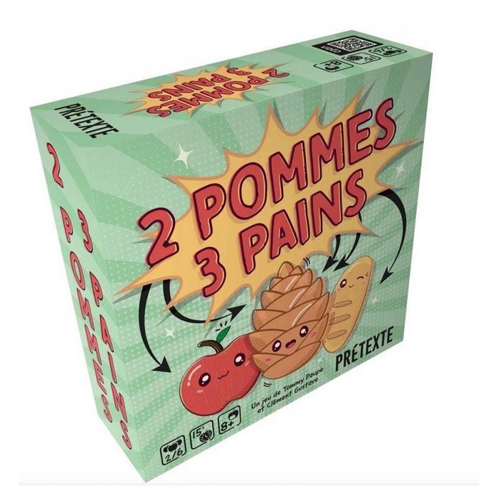2 manzanas 3 panes - Juego de