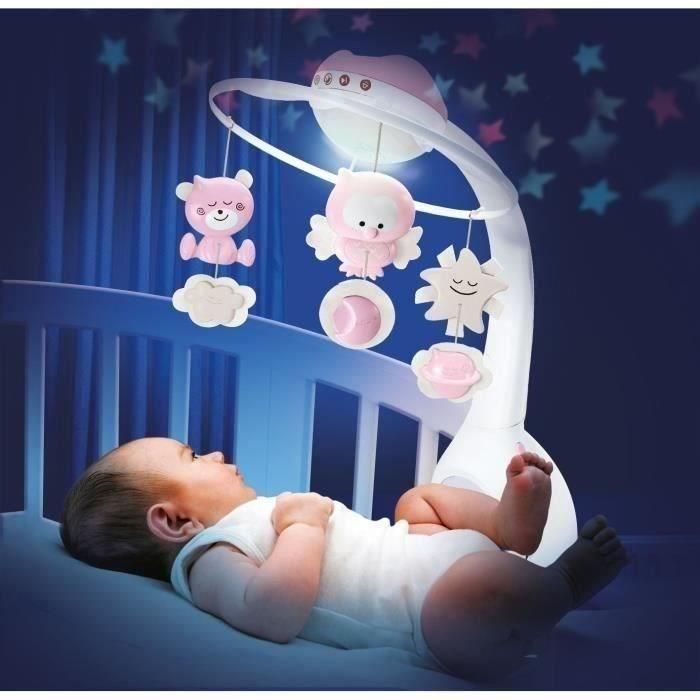 Móvil musical y proyector - INFANTINO - Dulce Noche 3 en 1 - Rosa 1 Móvil musical y proyector - INFANTINO - Dulce Noche 3 en 1 - Rosa 1