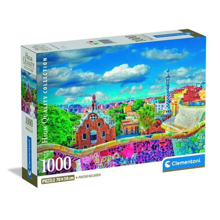 Puzzle Park Guell Barcelona High Quality 1000pzs 1 Puzzle Park Guell Barcelona High Quality 1000pzs 1