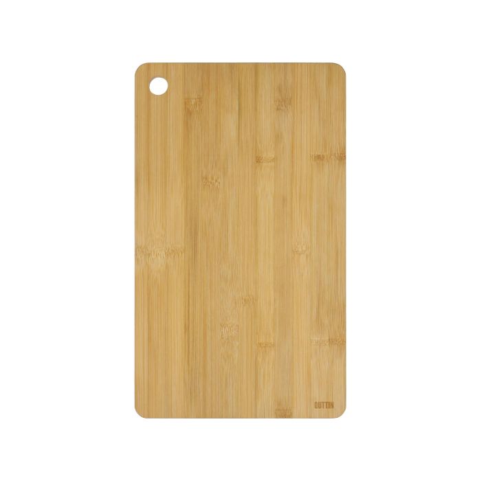 Quttin Tabla para Cortar de Bambú 37 cm x 22 cm x 0.8 cm 1