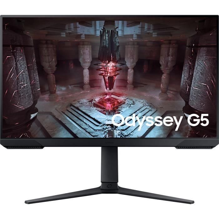 Samsung LS27CG510EUXEN Monitor Gaming Odyssey G5 27" QHD 165Hz 1ms VA FreeSync Premium HDR10 Regulable en altura Negro Samsung LS27CG510EUXEN Monitor Gaming Odyssey G5 27" QHD 165Hz 1ms VA FreeSync Premium HDR10 Regulable en altura Negro