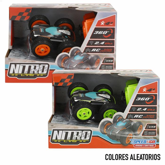 Coche Radio Control Colorbaby 8 x 4 x 7,5 cm (6 Unidades) 1 Coche Radio Control Colorbaby 8 x 4 x 7,5 cm (6 Unidades) 1