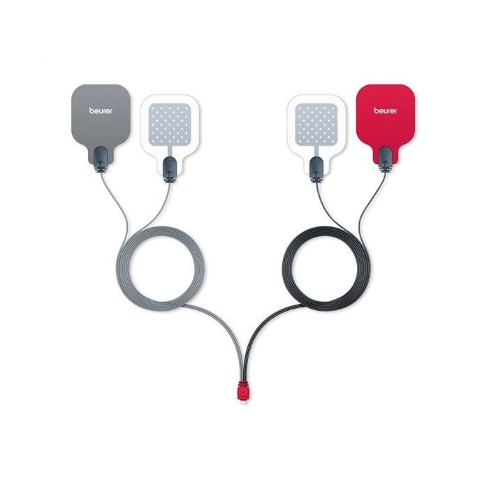 Beurer EM-59 Electroestimulador Digital con Función Calor para Dolor y Estimulación Muscular, Relajación y Masaje