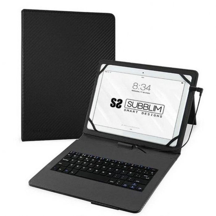 SUBBLIM Funda Tablet KEYTAB PRO USB 10,1" Black 1